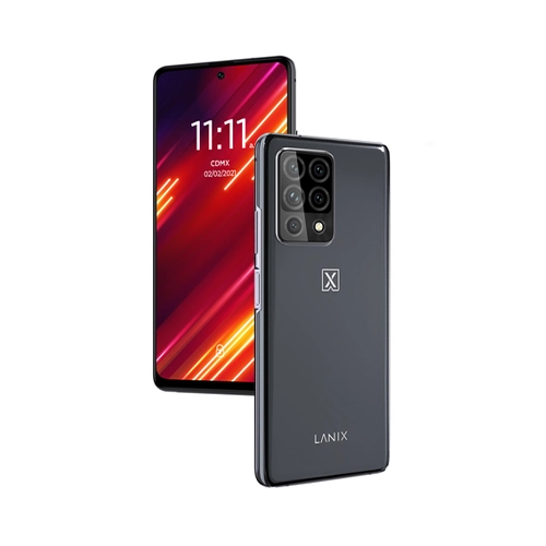SMARTPHONE LANIX ALPHA 9V 6.6" HD 128GB/8GB DUAL SIM CÁMARA 64MP+8MP+5MP+2MP+2MP/32MP MEDIATEK ANDROID 11 COLOR GRIS - Artículos Promocionales MAS RECIO